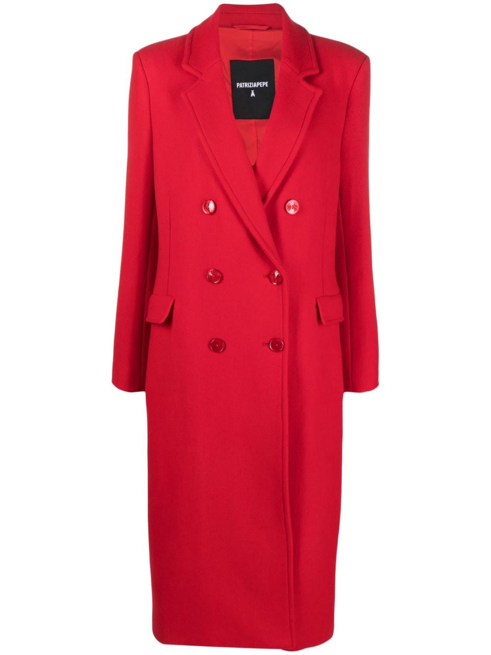 Patrizia Pepe virgin wool-blend coat - Red von Patrizia Pepe