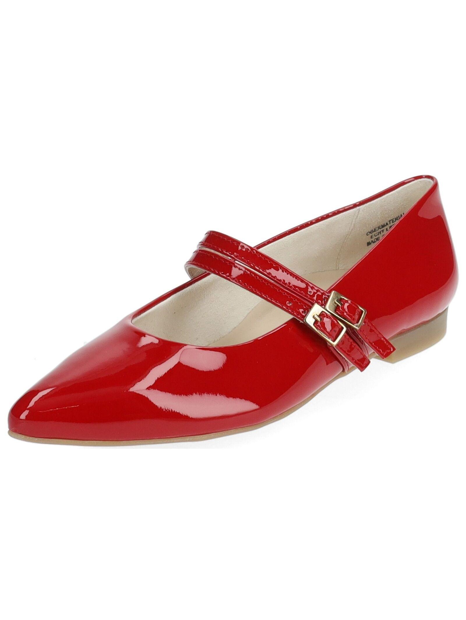 Ballerinas 1022 Damen Rot Bunt 40.5 von Paul Green