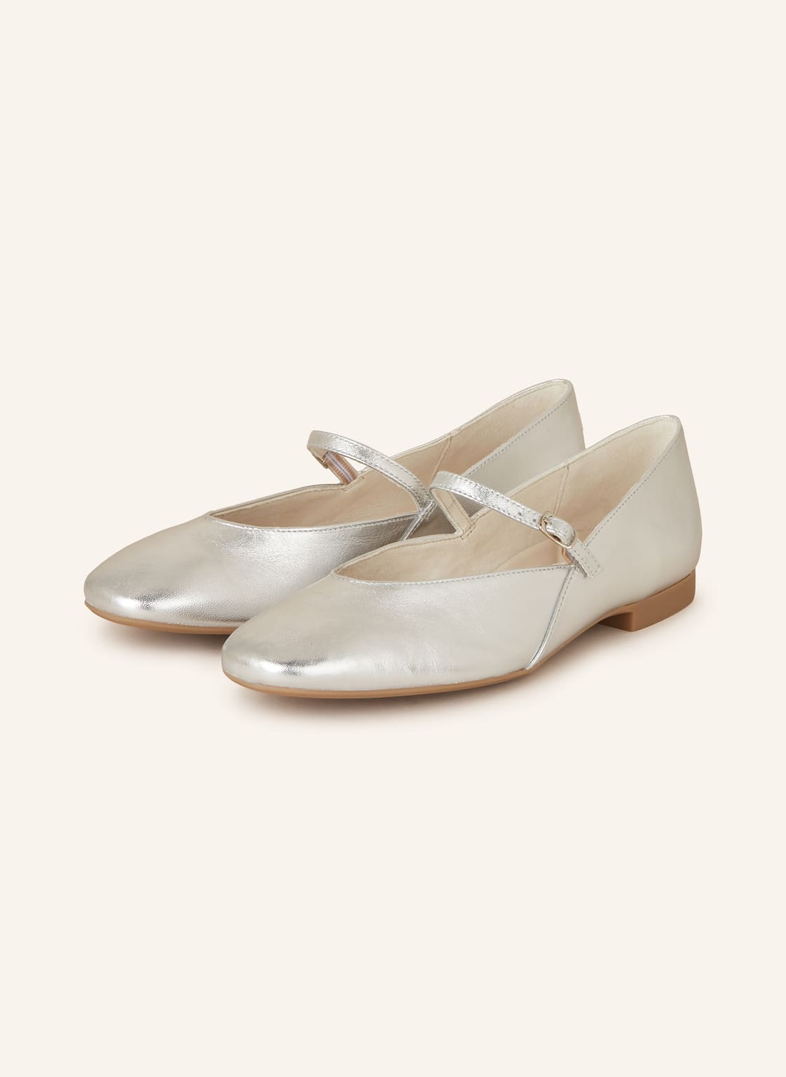 Paul Green Ballerinas silber von Paul Green