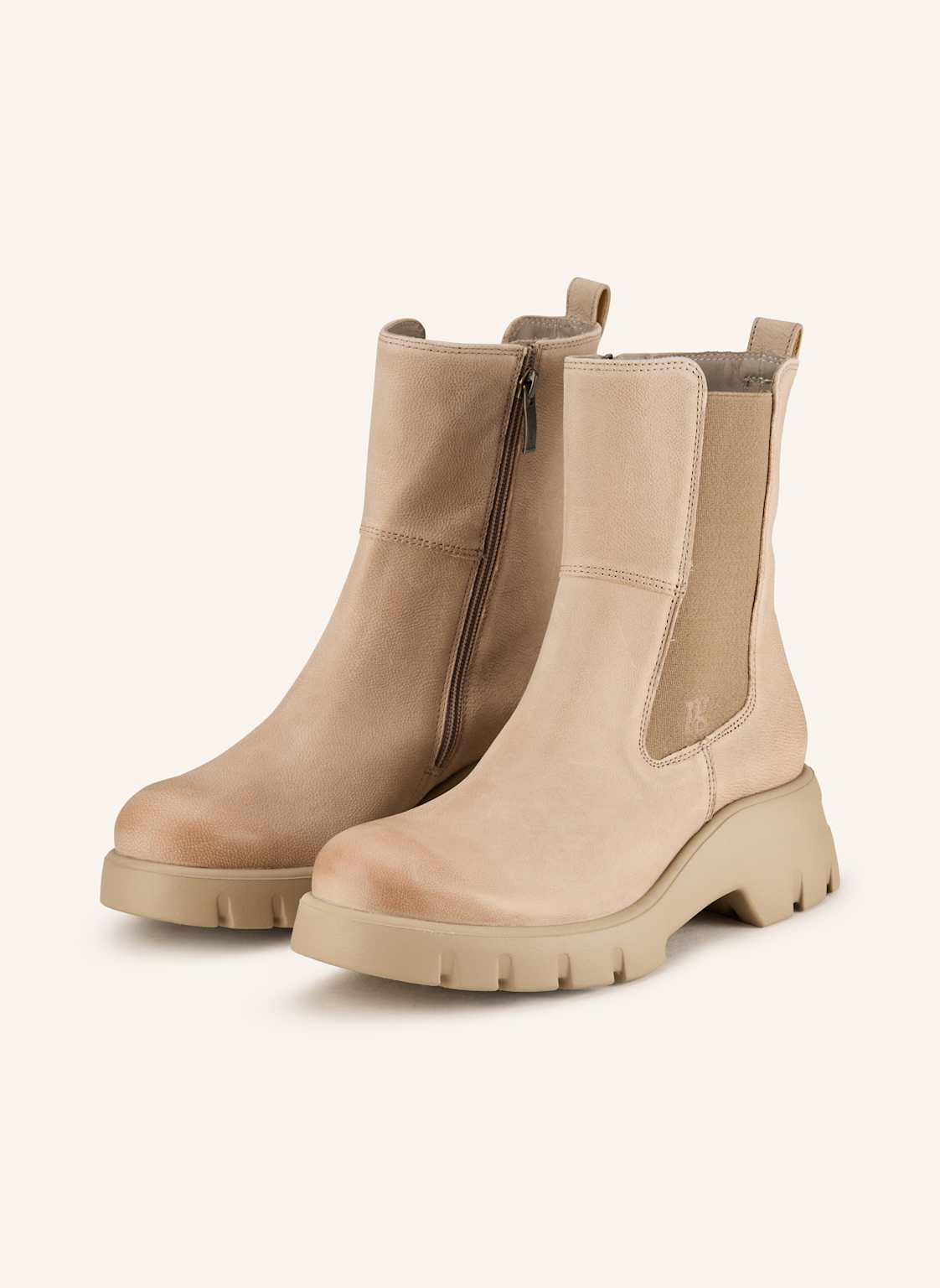 Paul Green Chelsea-Boots beige Paul Green Chelsea-Boots beige von Paul Green