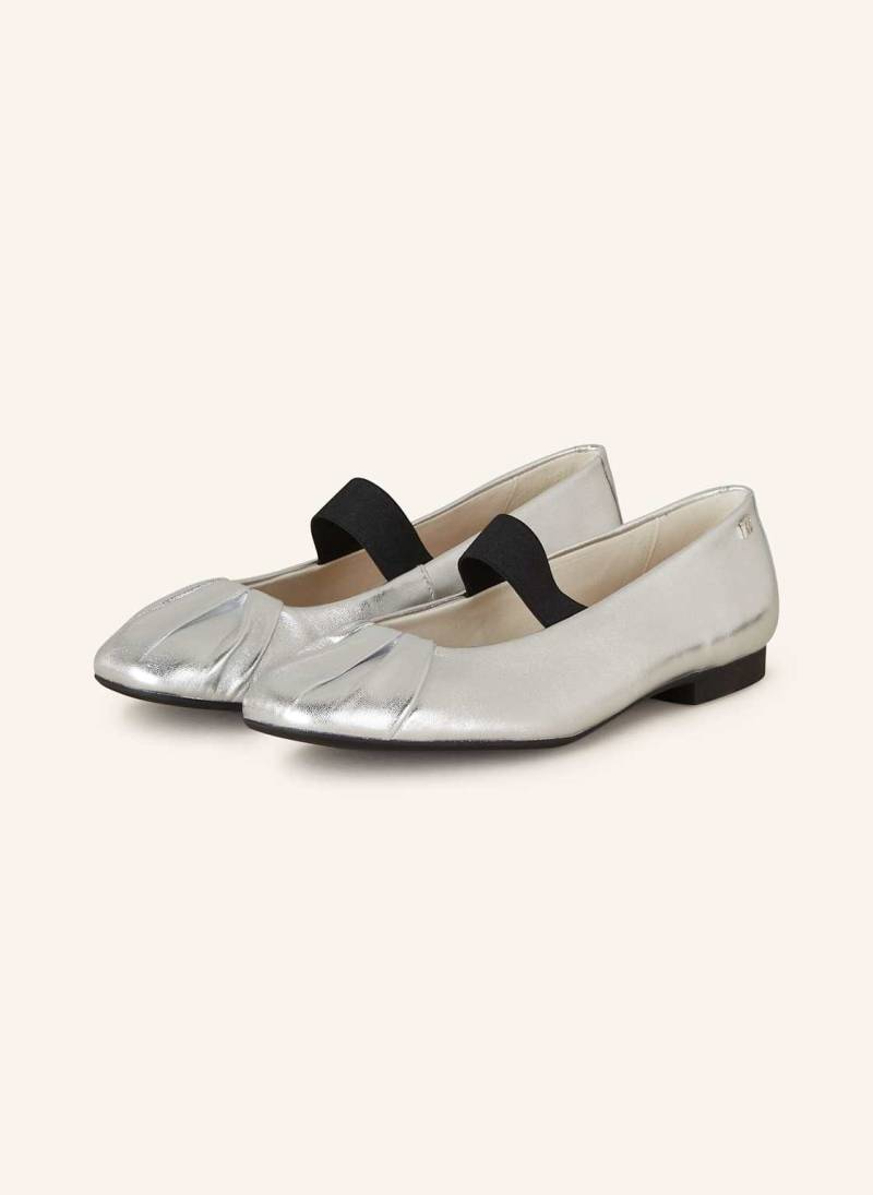 Paul Green Mary-Jane-Ballerinas silber von Paul Green