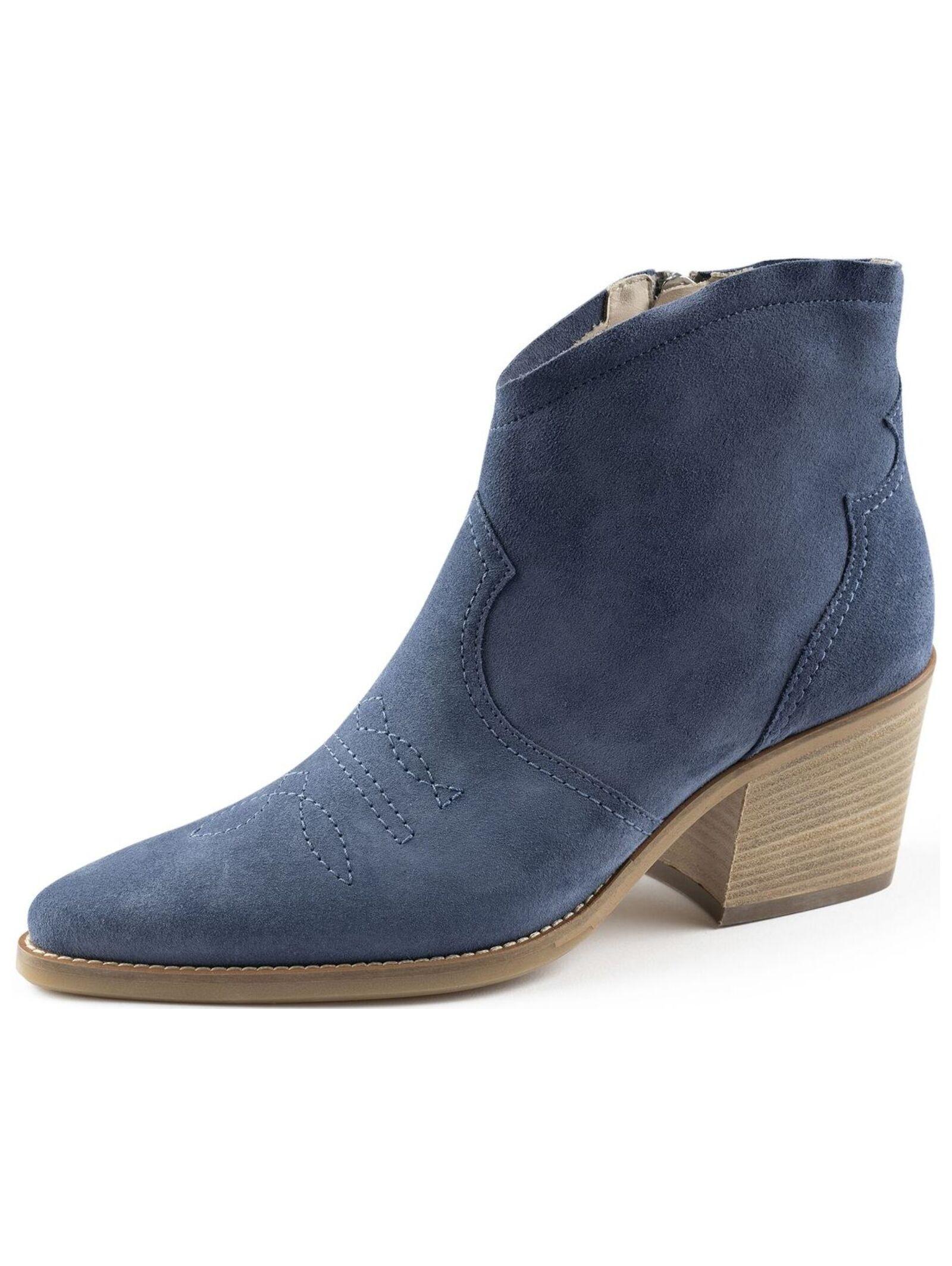 Stiefelette 8110 Damen Blau 36 von Paul Green