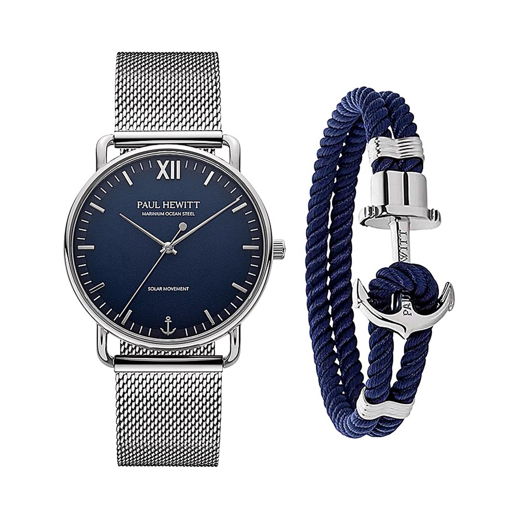 Uhr Paul Hewitt PH-SET-0389-L Navy/Silver von Paul Hewitt