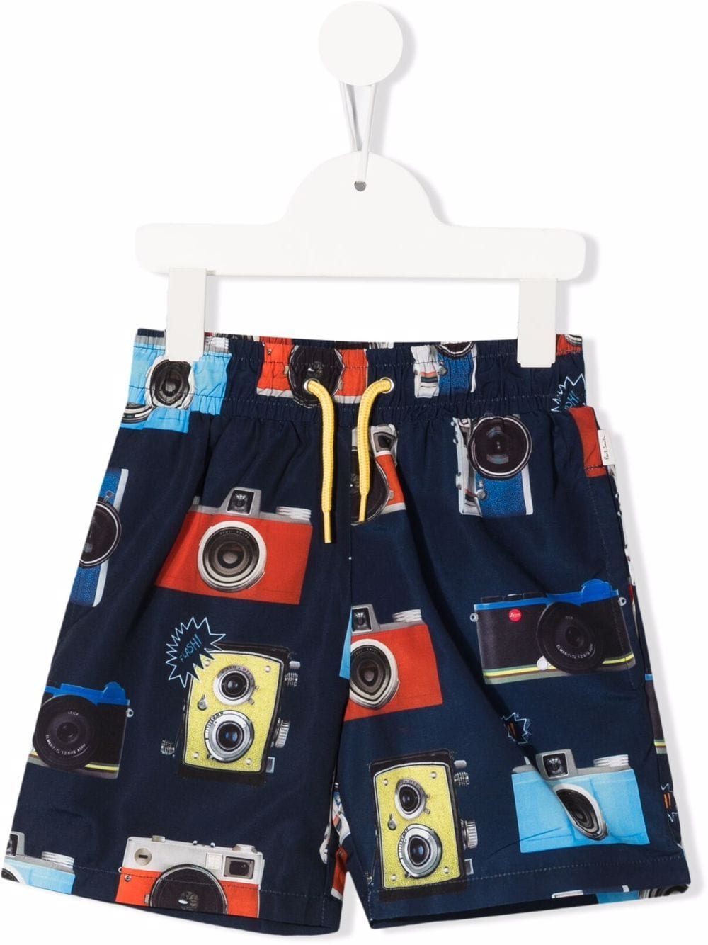 Paul Smith Junior camera-print swim shorts - Blue von Paul Smith Junior