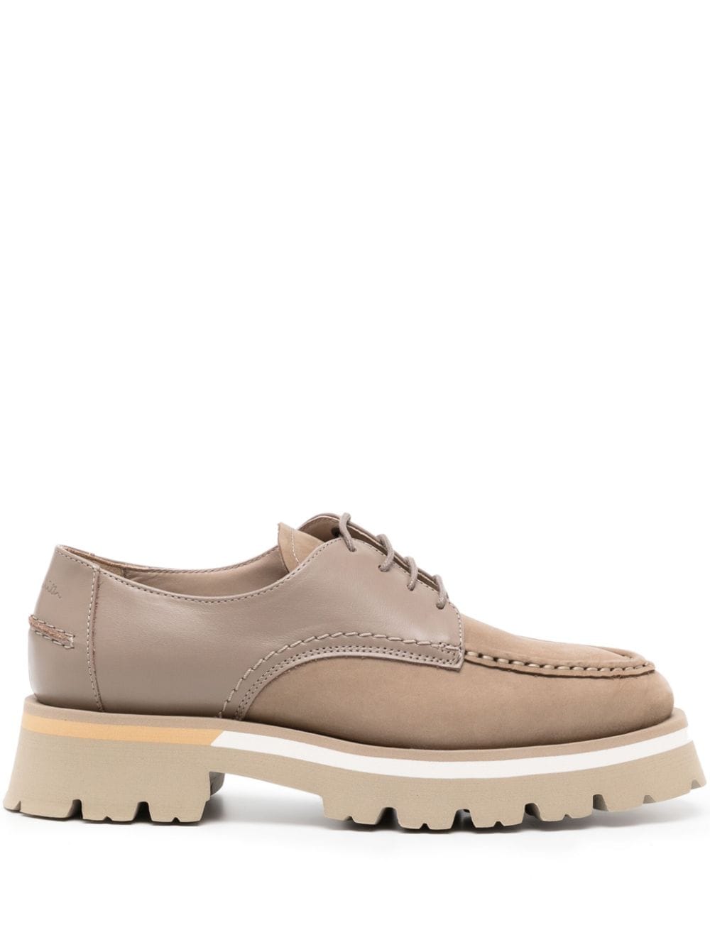 Paul Smith Argon lace-up leather shoes - Neutrals von Paul Smith