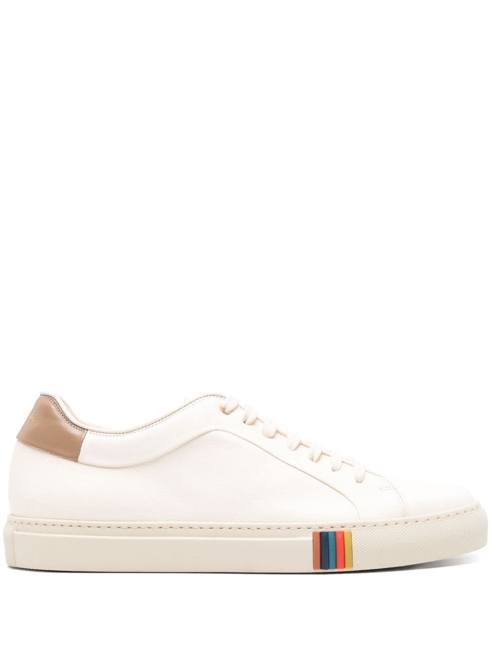 Paul Smith Basso leather sneakers - White von Paul Smith