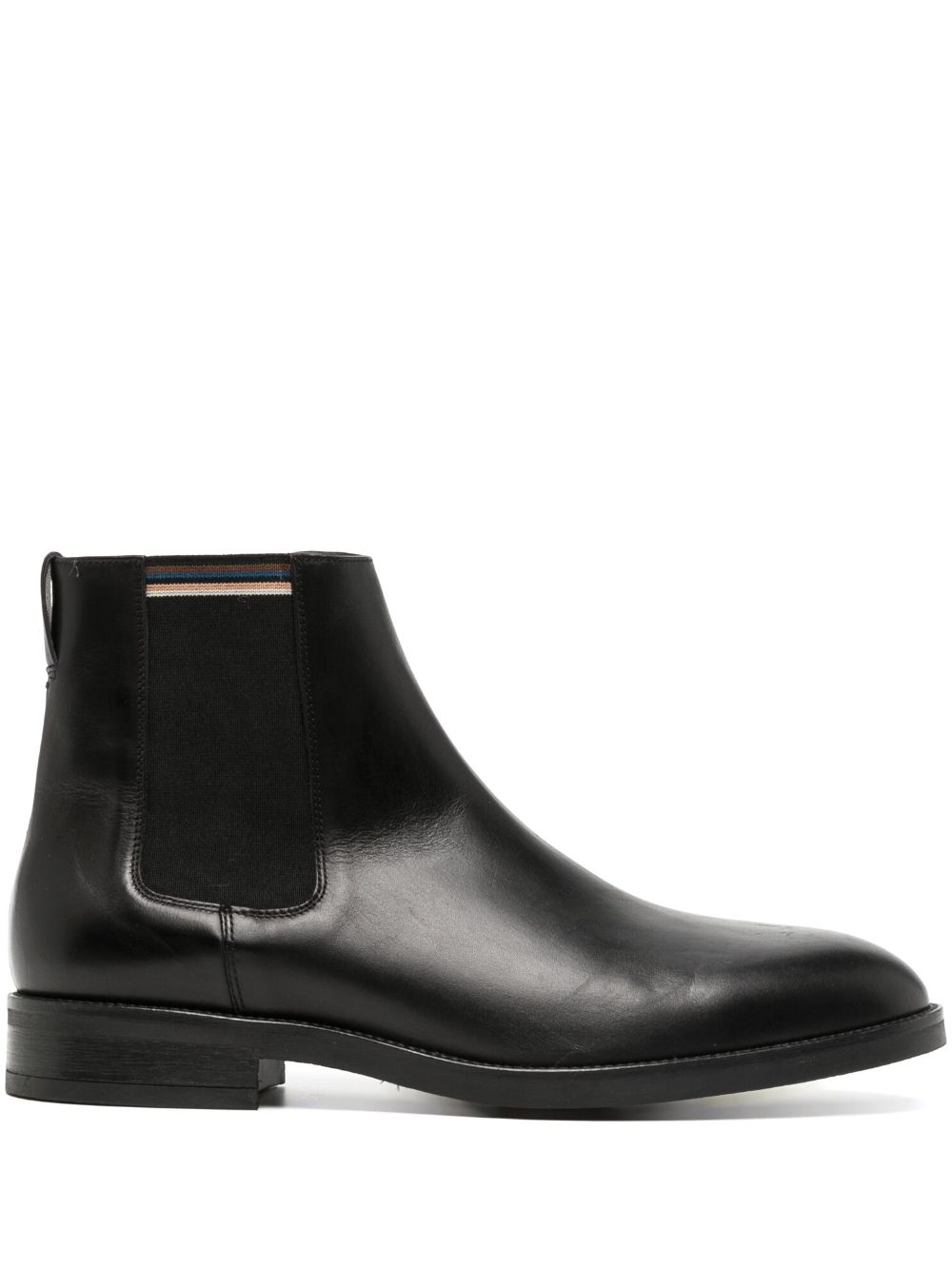 Paul Smith Cedric leather boots - Black von Paul Smith