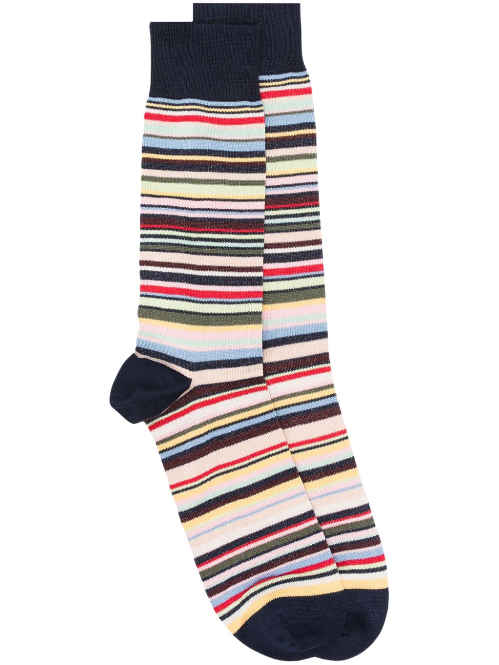 Paul Smith Farley stripe socks - Blue von Paul Smith