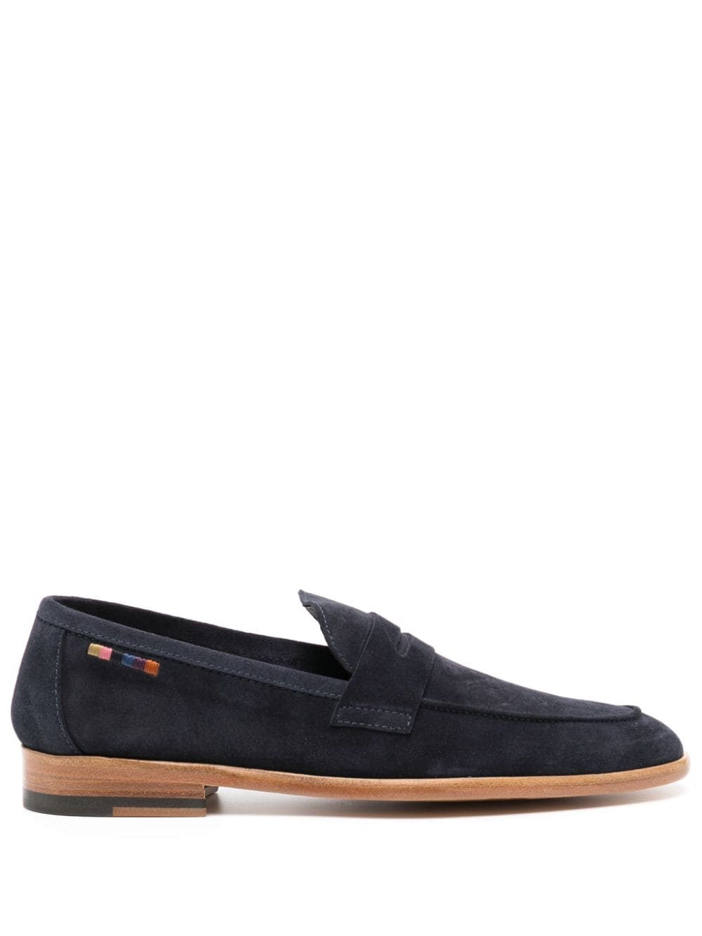 Paul Smith Figaro suede loafers - Blue von Paul Smith