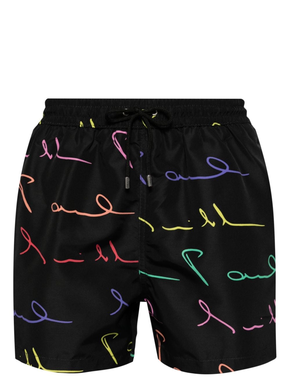 Paul Smith Handwritten Logo swim shorts - Black von Paul Smith