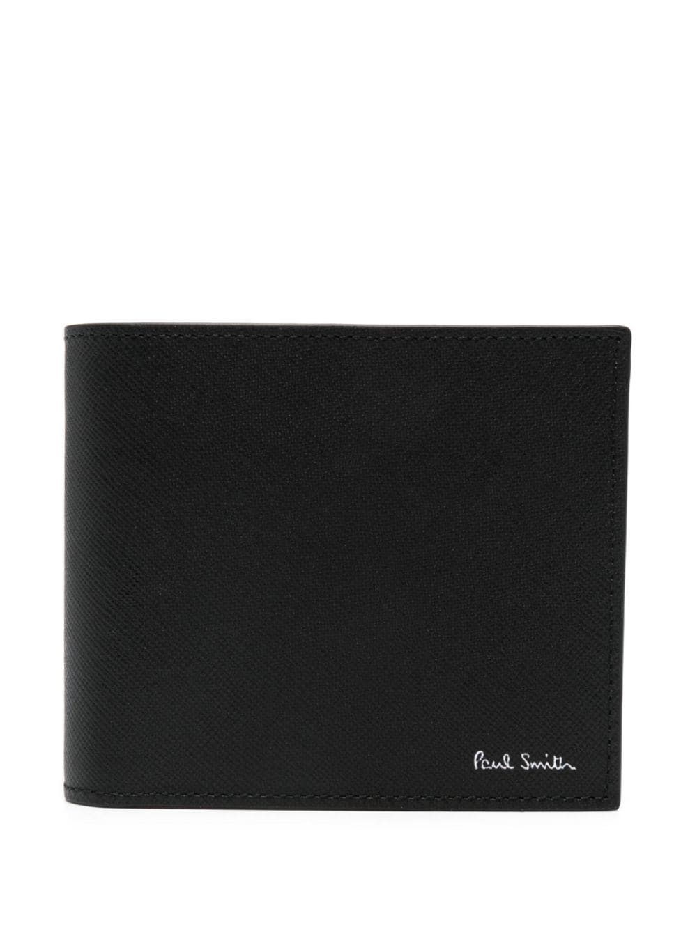 Paul Smith Signature Stripe Balloon leather wallet - Black von Paul Smith