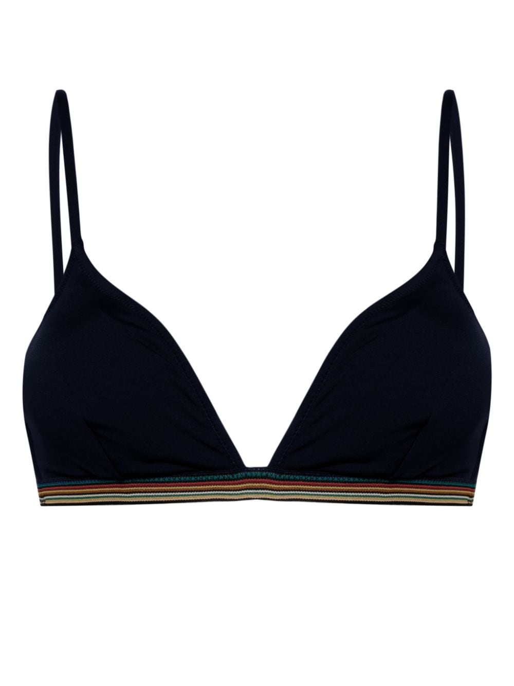 Paul Smith Signature Stripe bikini top - Blue von Paul Smith