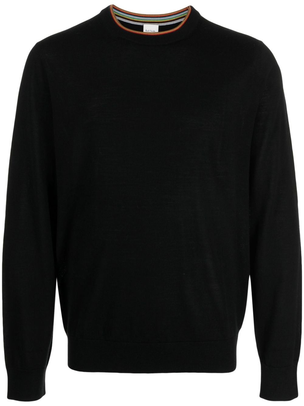 Paul Smith Signature Stripe merino-wool jumper - Black von Paul Smith