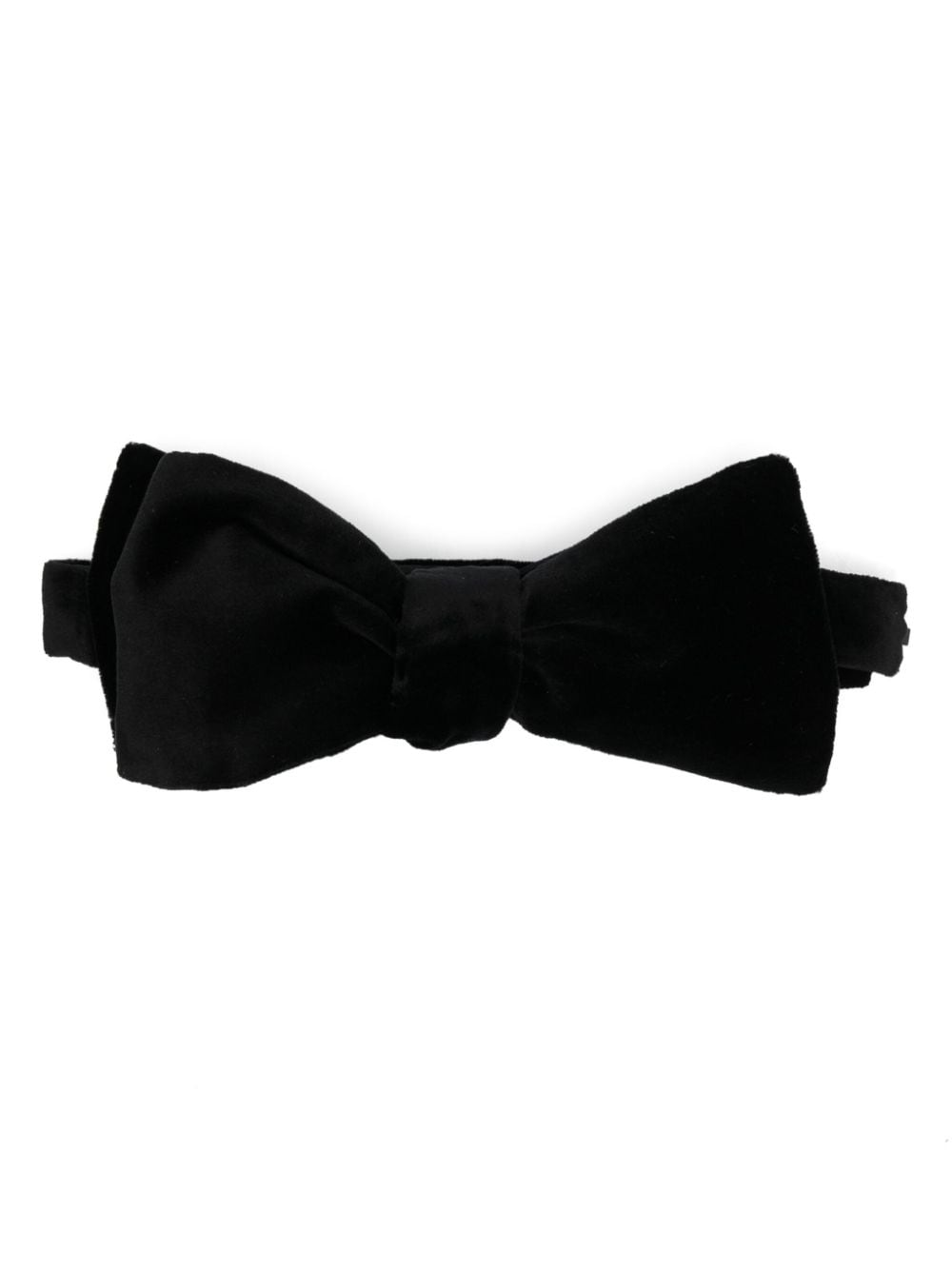 Paul Smith adjustable velvet bow tie - Black von Paul Smith