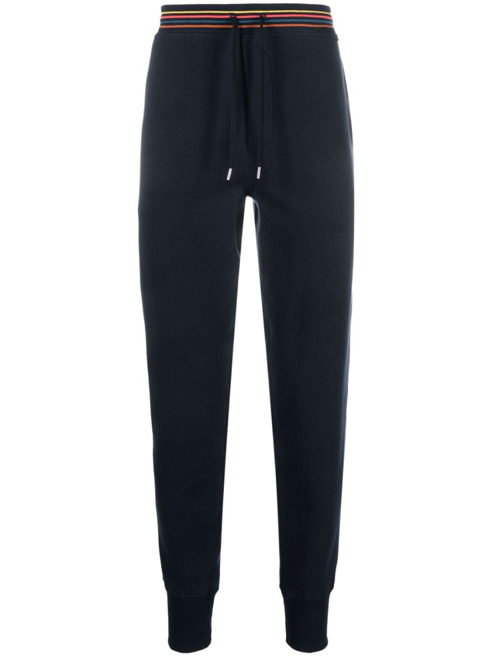 Paul Smith contrasting-trim track trousers - Blue von Paul Smith