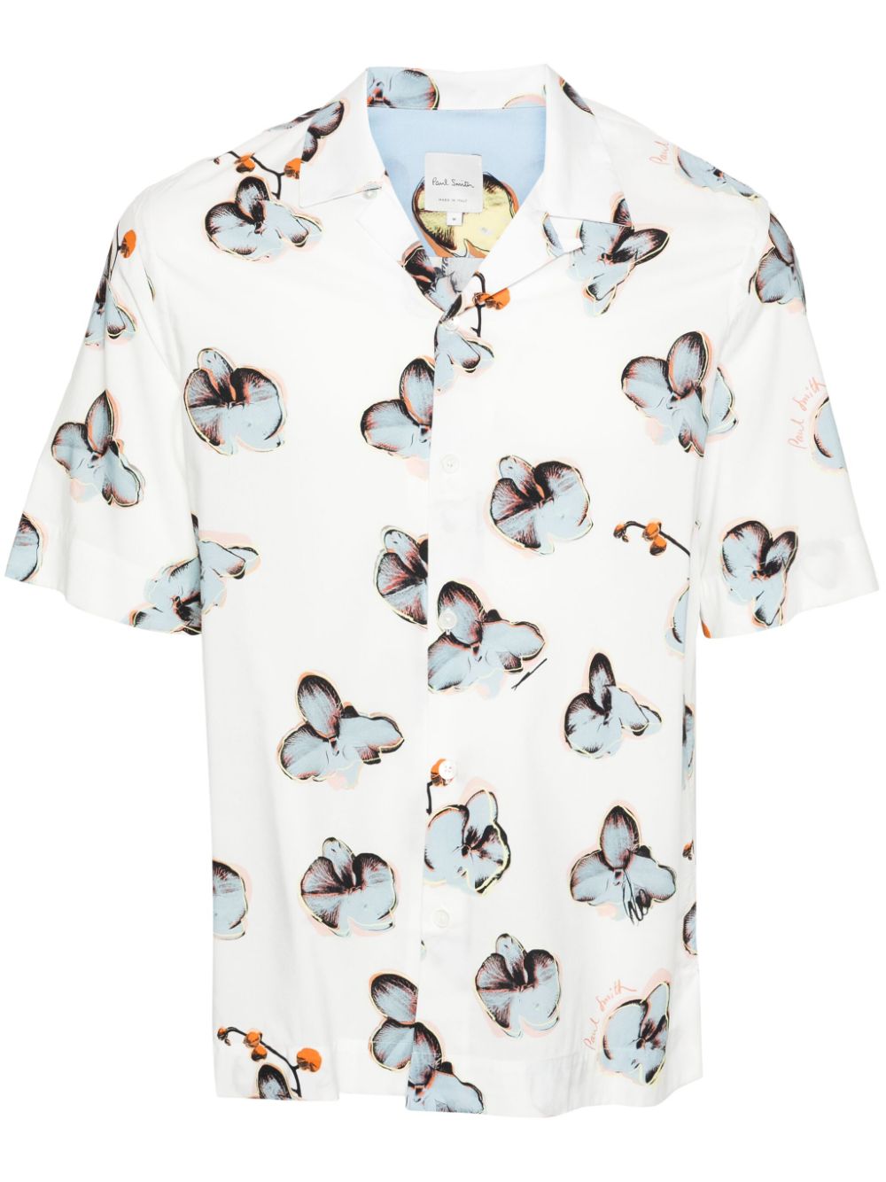 Paul Smith floral-print shirt - White von Paul Smith