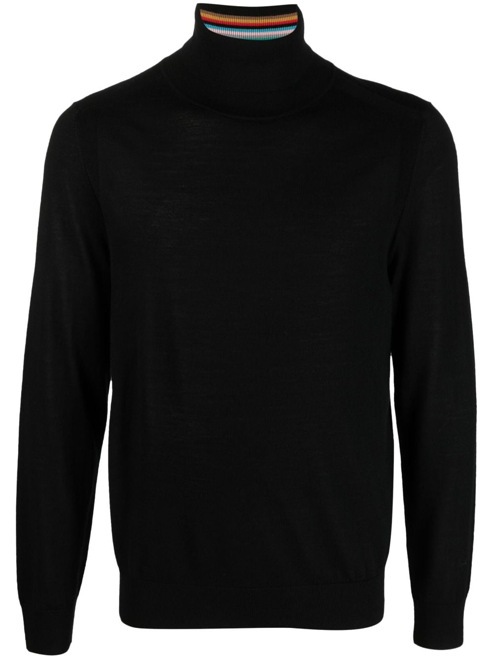 Paul Smith high-neck merino-wool jumper - Black von Paul Smith