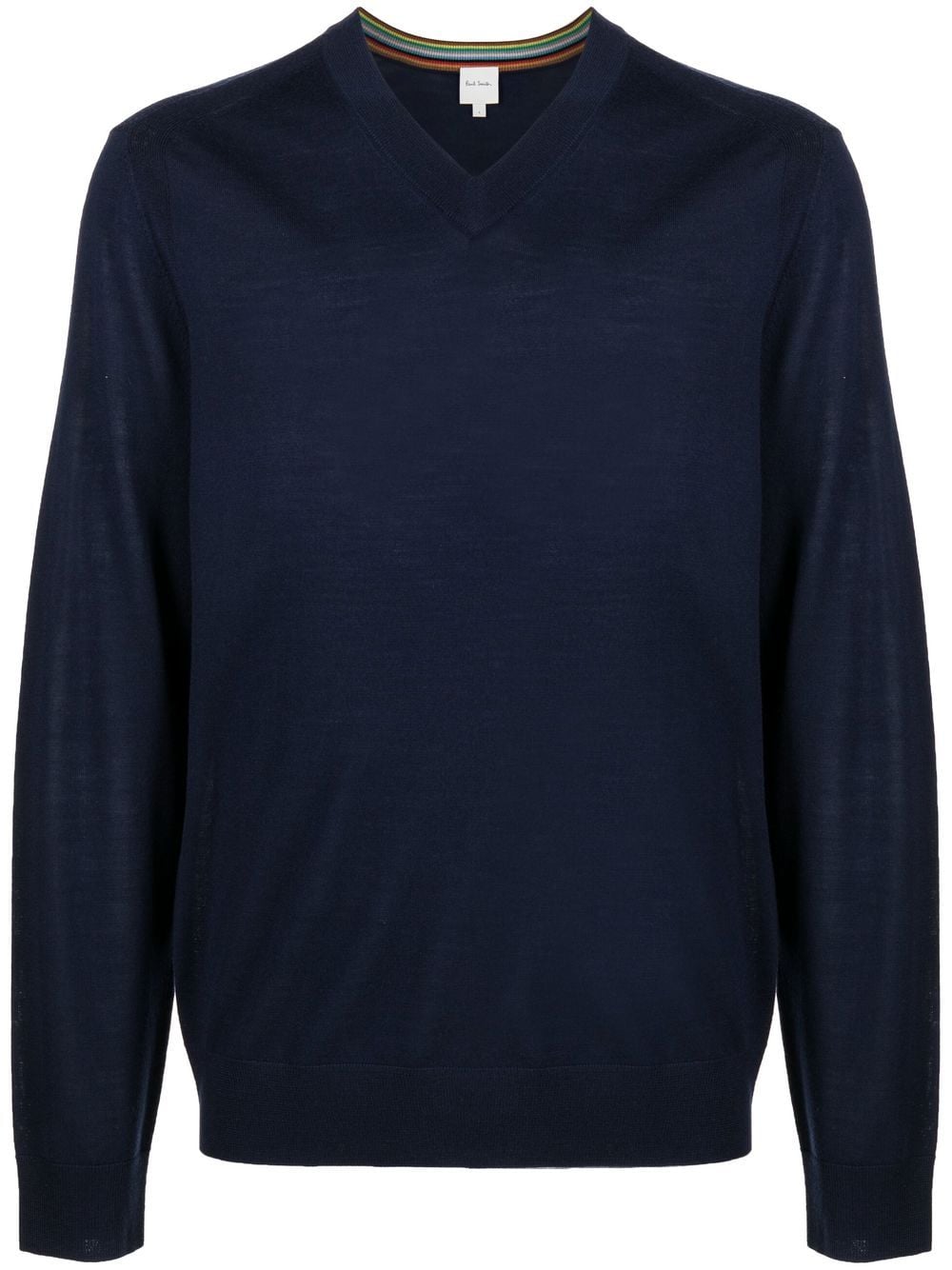 Paul Smith knitted V-neck jumper - Blue von Paul Smith