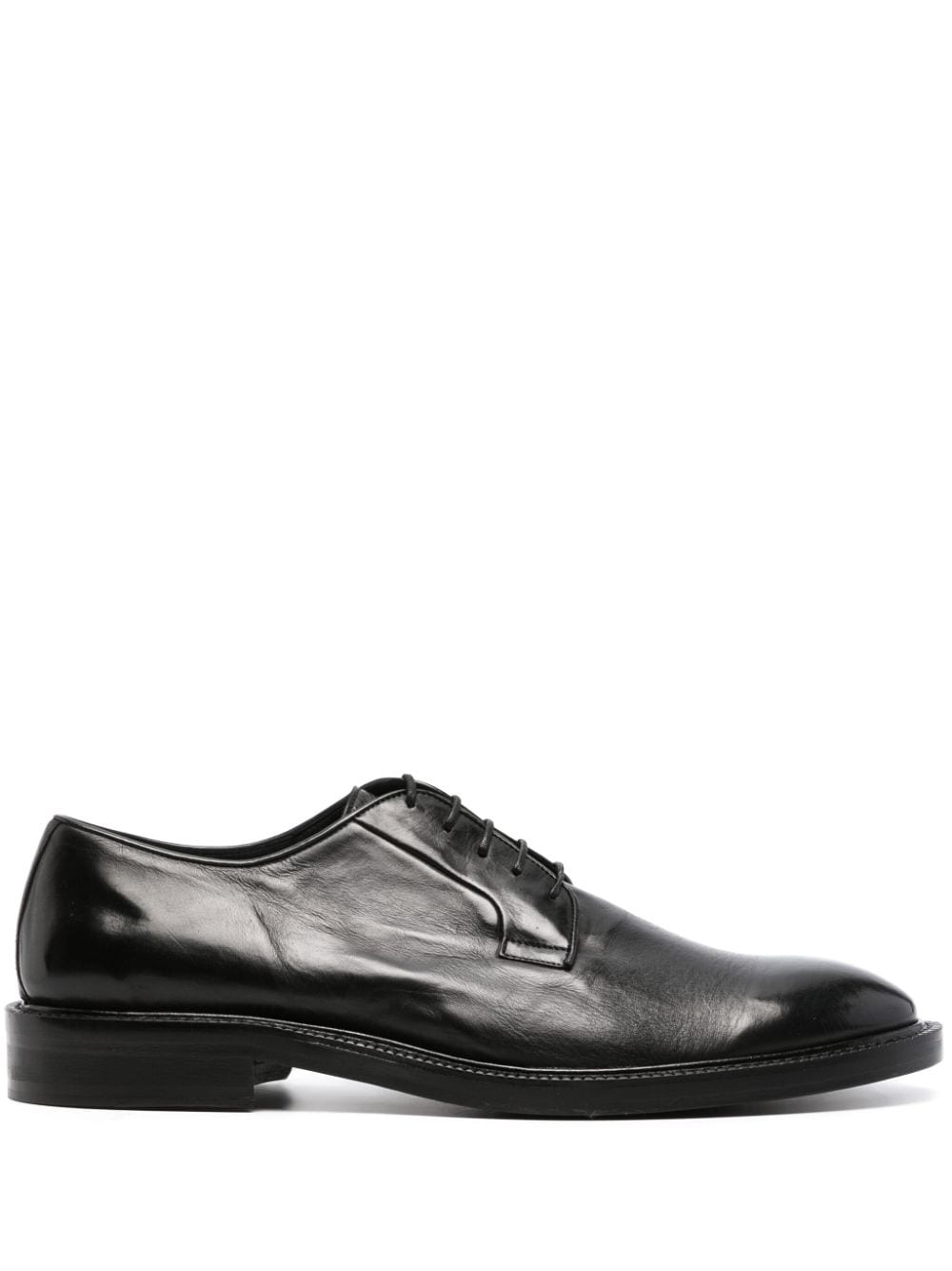Paul Smith lace-up leather derby shoes - Black von Paul Smith