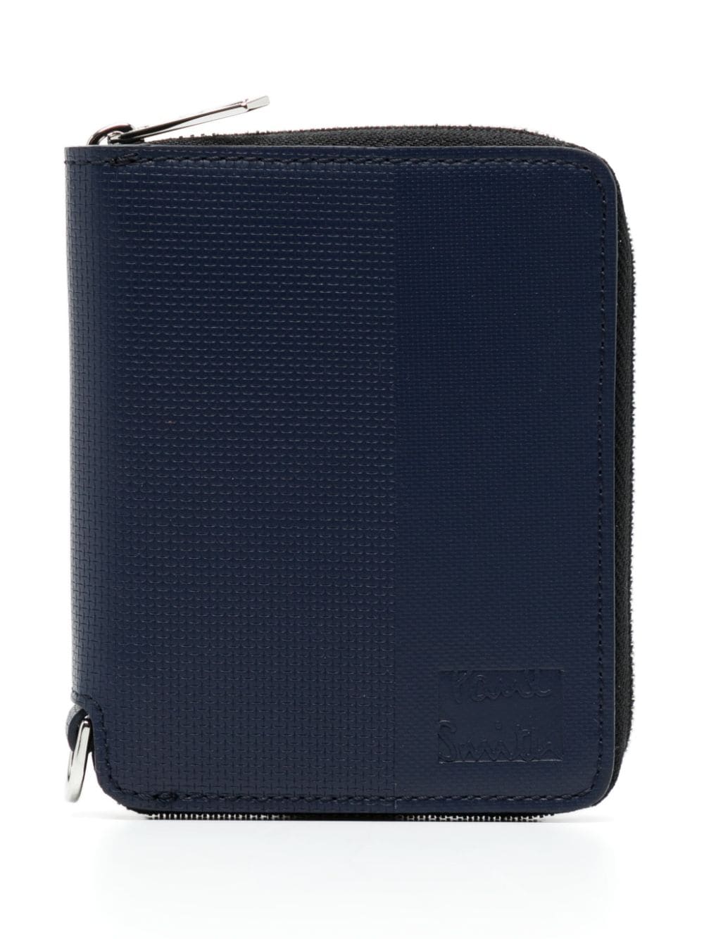 Paul Smith leather zip-around wallet - Blue von Paul Smith