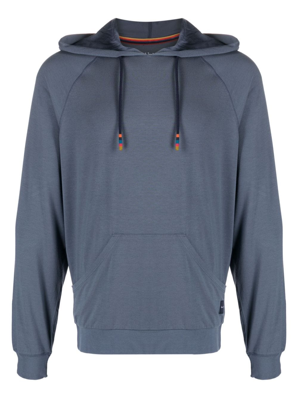 Paul Smith logo-appliqué drawstring lounge hoodie - Grey von Paul Smith