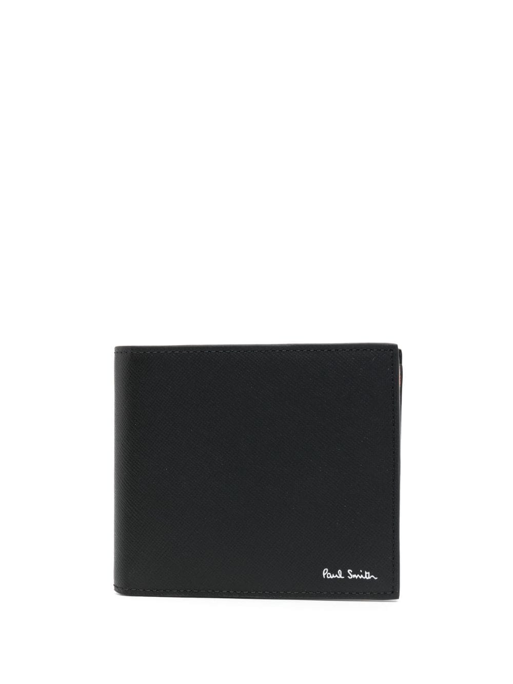Paul Smith logo-print leather wallet - Black von Paul Smith