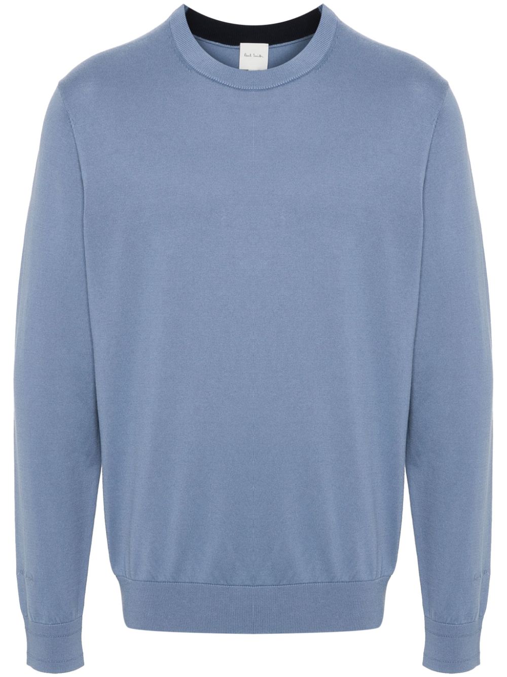 Paul Smith long-sleeve cotton jumper - Blue von Paul Smith