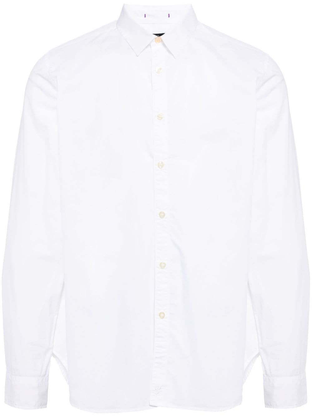 Paul Smith long-sleeve cotton shirt - White von Paul Smith