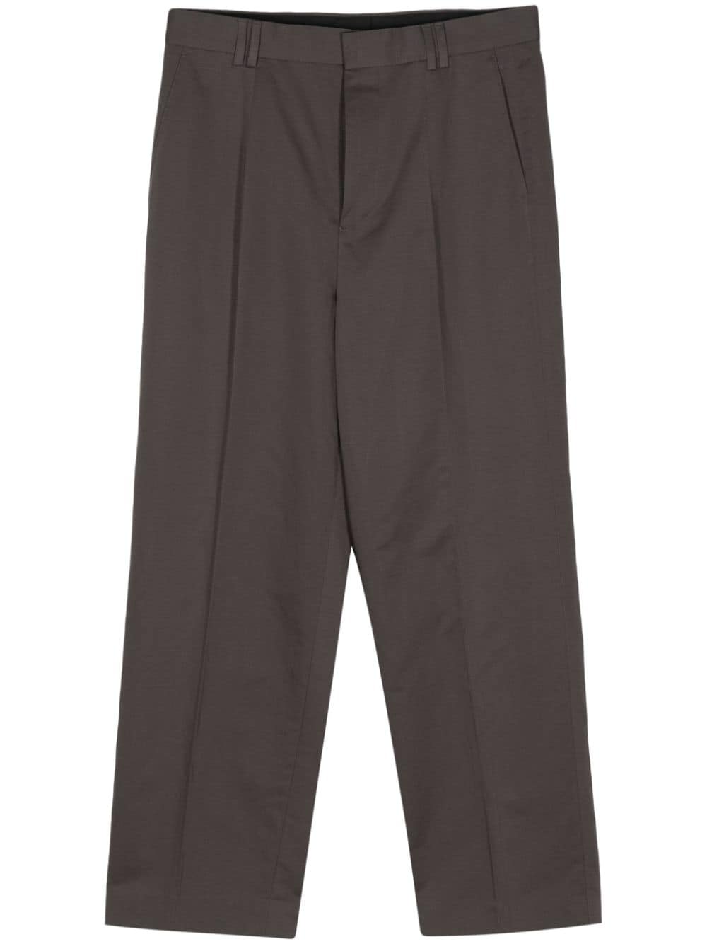 Paul Smith mélange-effect tailored trousers - Grey von Paul Smith