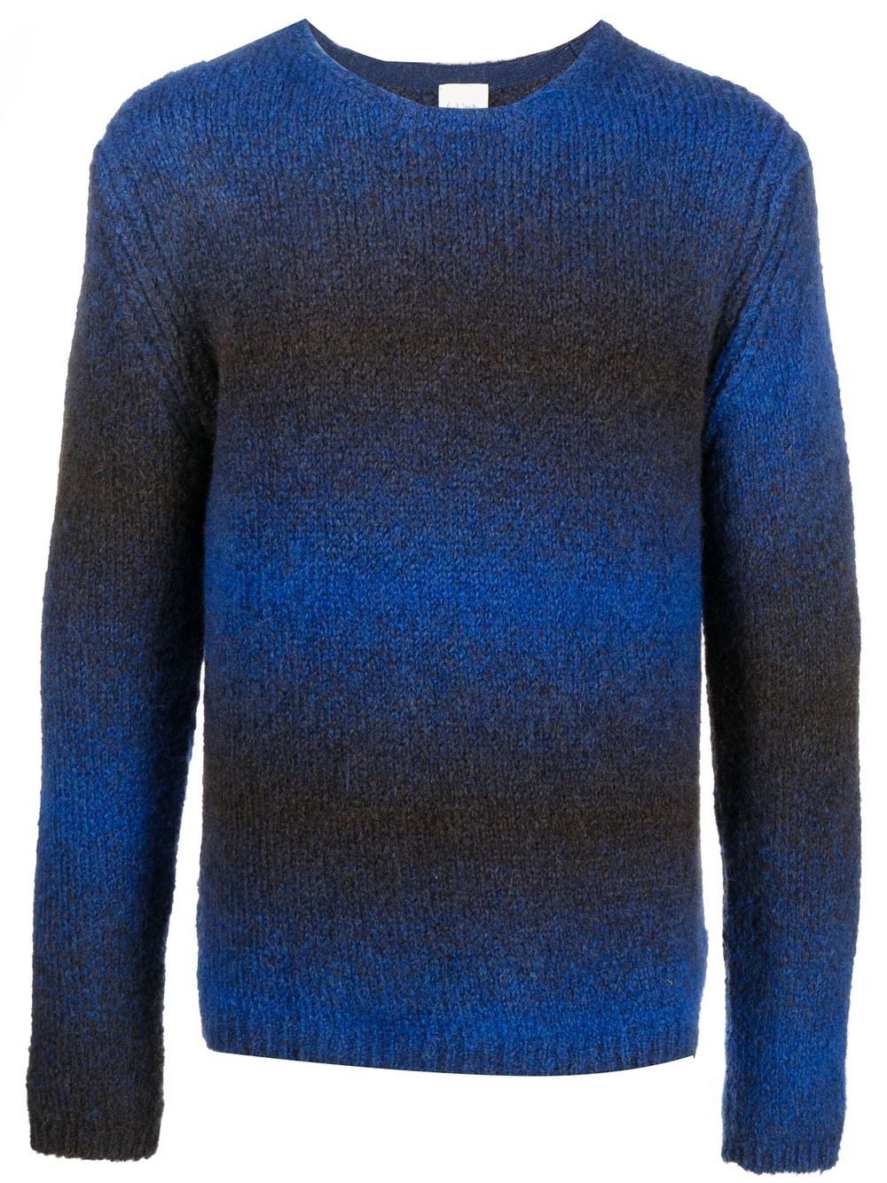 Paul Smith ombré-stripe knitted jumper - Blue von Paul Smith