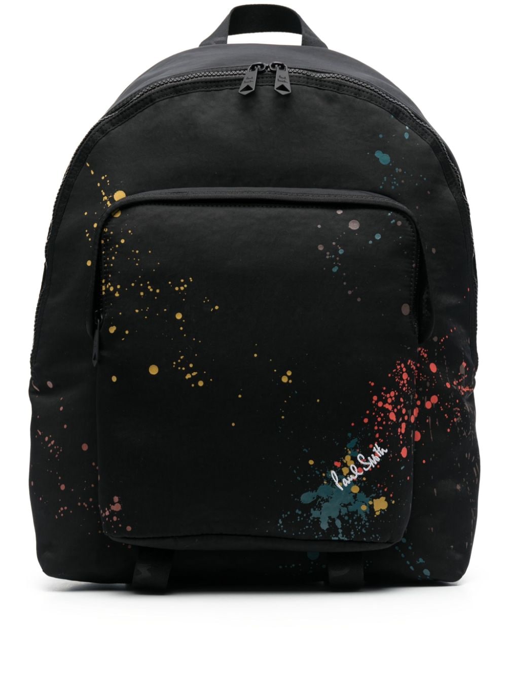 Paul Smith paint-splatter backpack - Black von Paul Smith