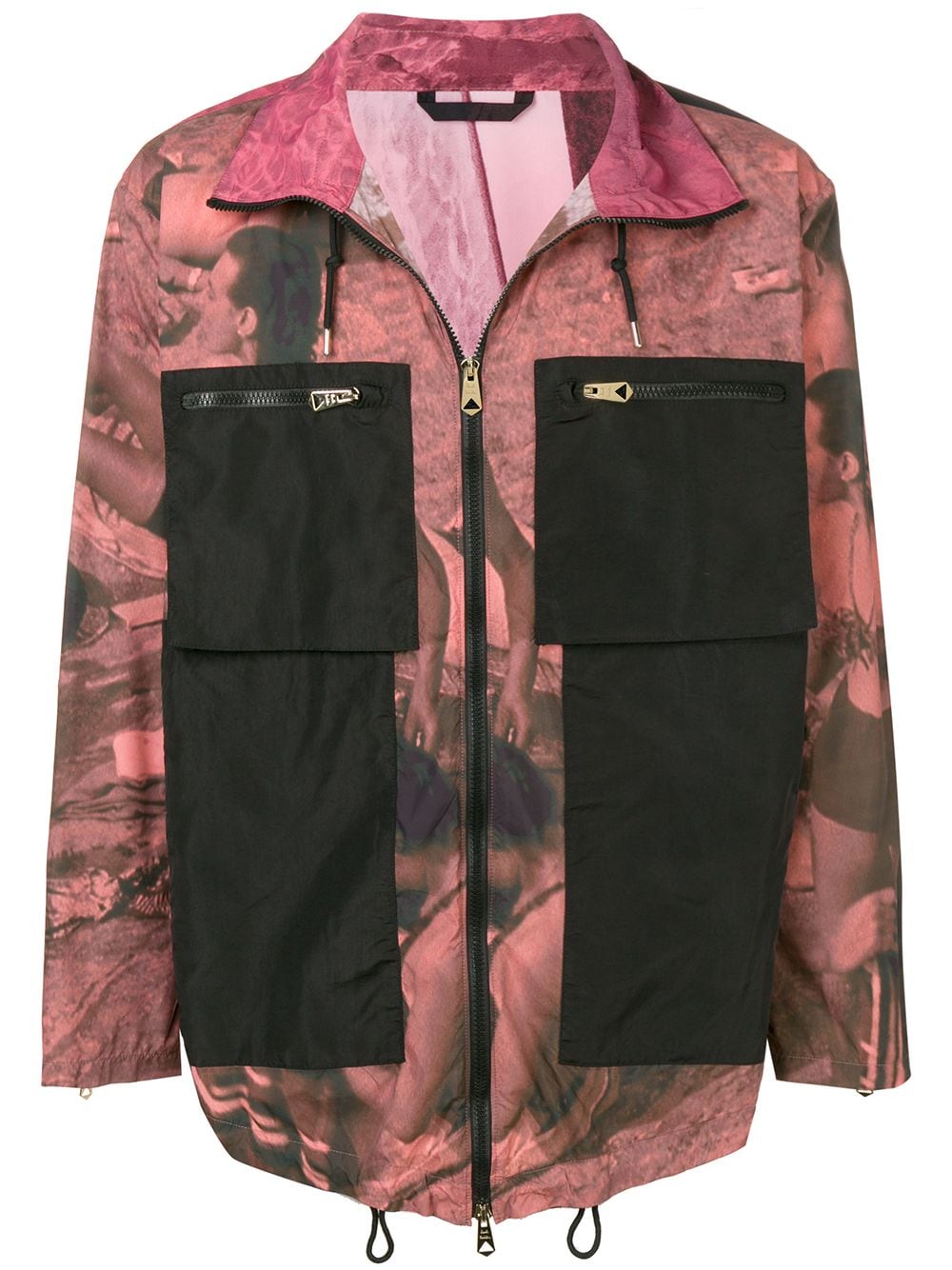 Paul Smith photographic print jacket - Pink von Paul Smith