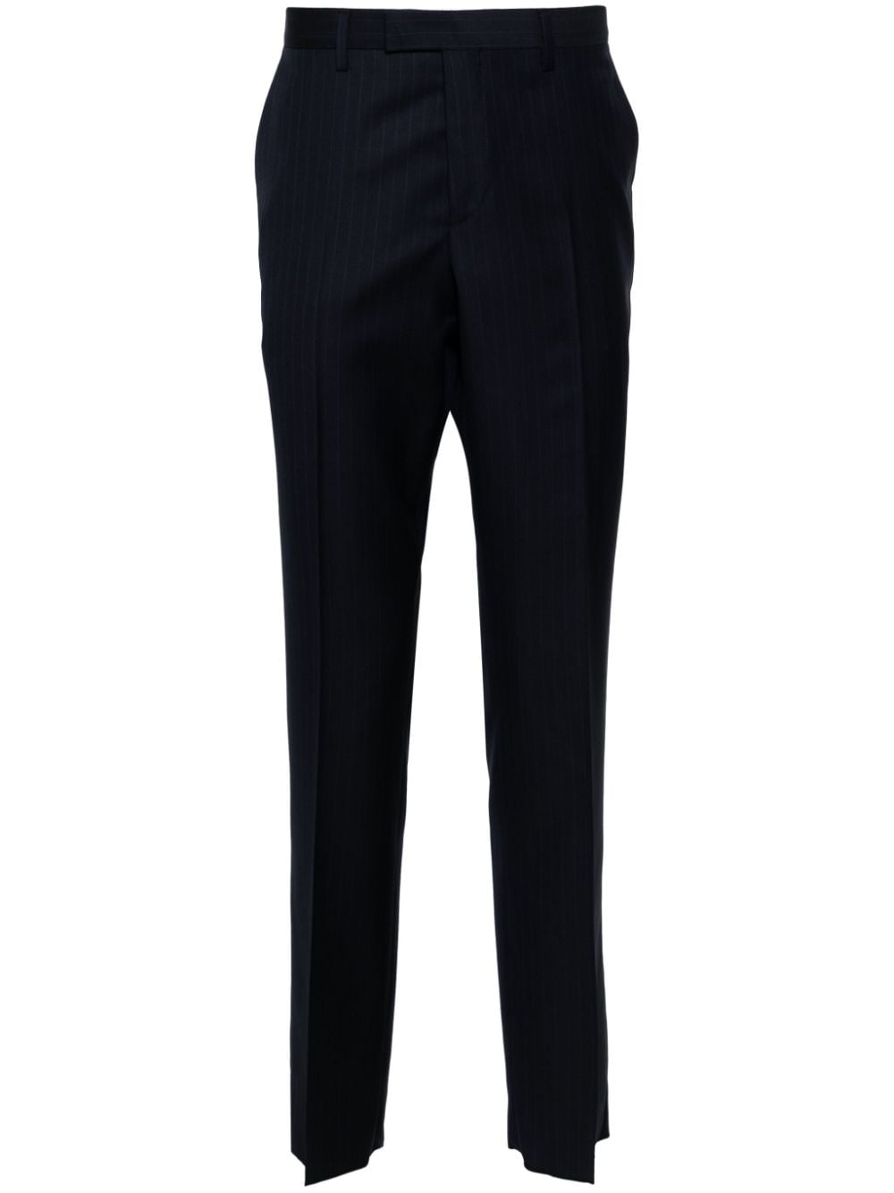 Paul Smith pinstriped wool tailored trousers - Blue von Paul Smith