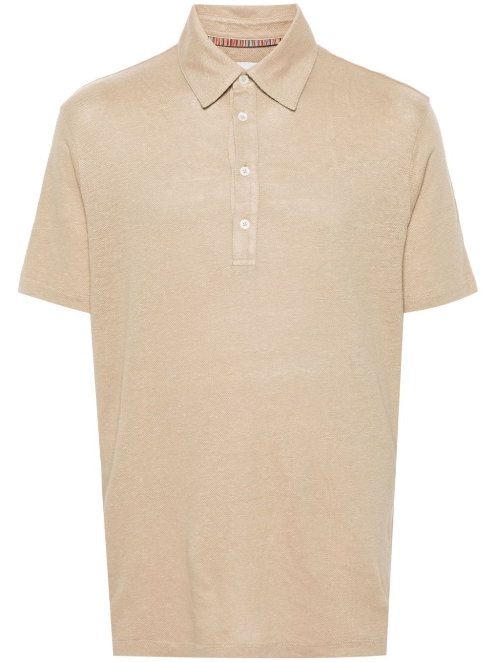 Paul Smith piqué polo shirt - Neutrals von Paul Smith