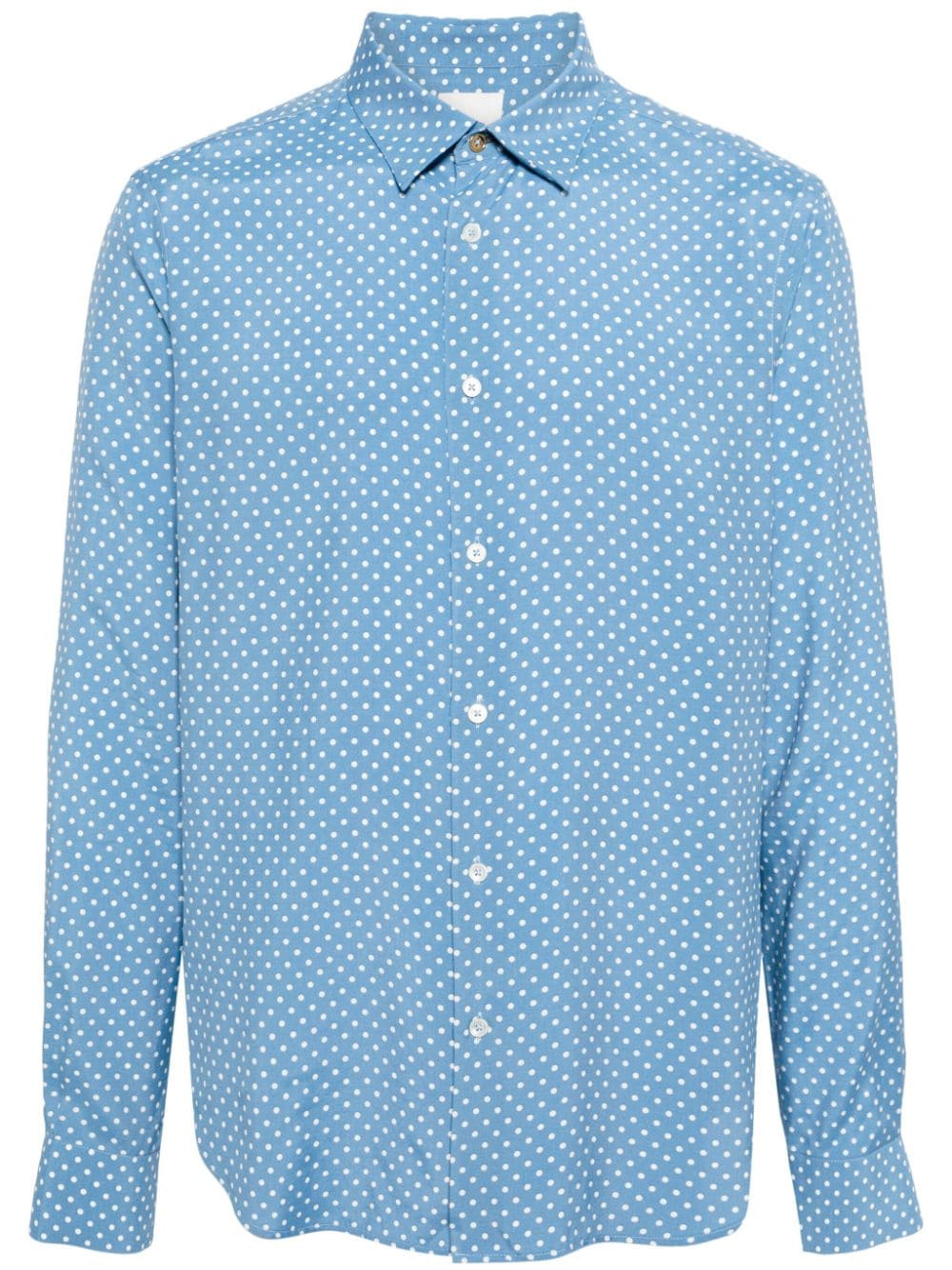Paul Smith polka dot-print shirt - Blue von Paul Smith