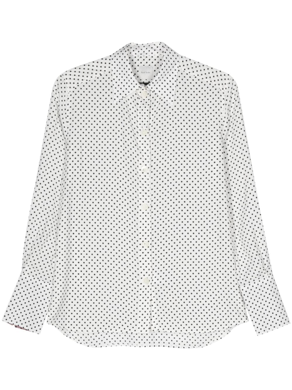 Paul Smith polka dot shirt - White von Paul Smith