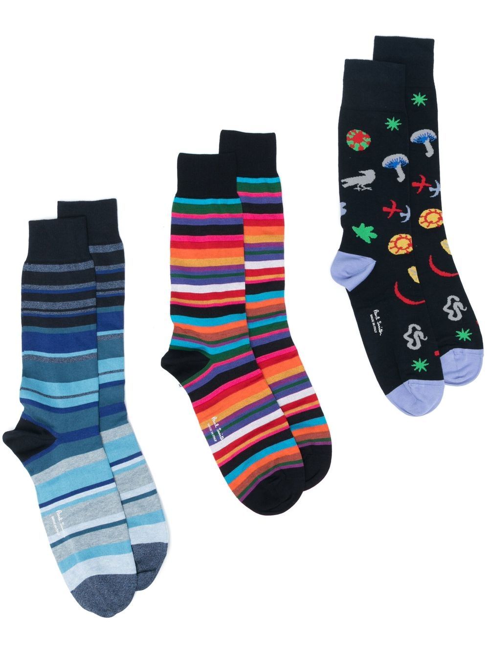 Paul Smith set-of-three socks - Blue von Paul Smith