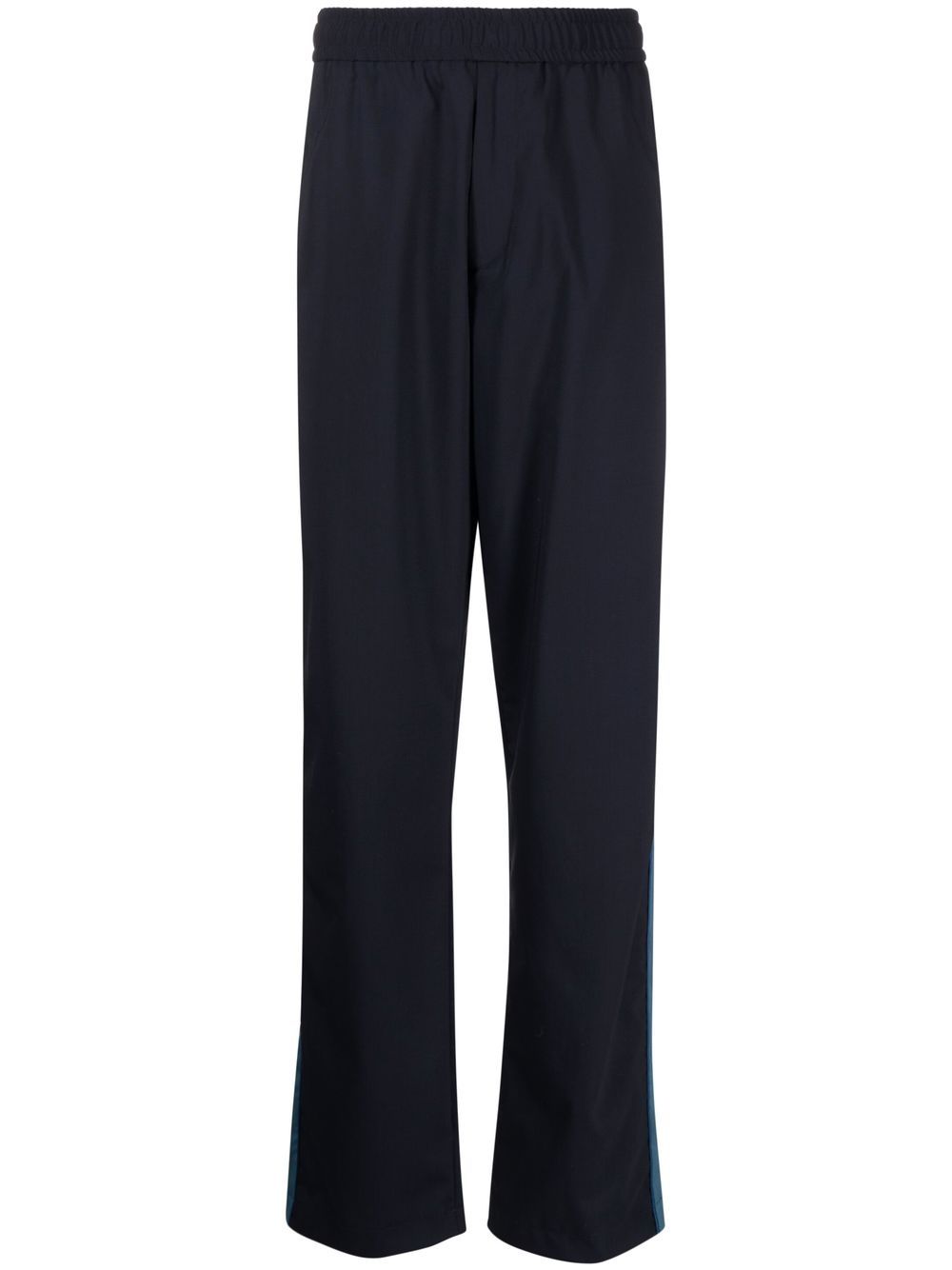 Paul Smith side-stripe elastic track pants - Blue von Paul Smith