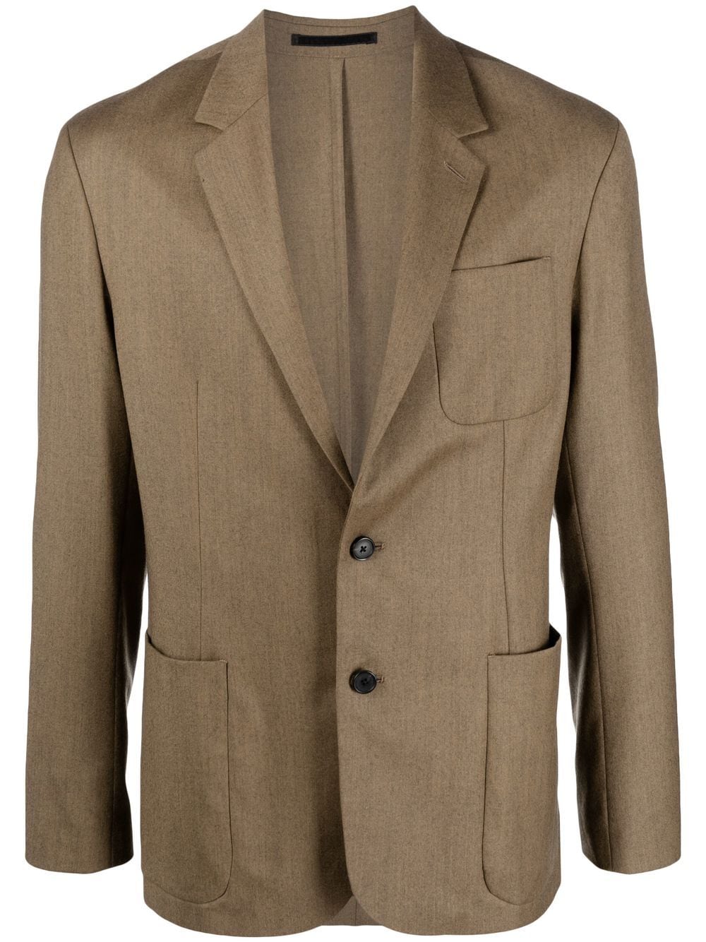 Paul Smith single-breasted wool-cashmere blazer - Brown von Paul Smith