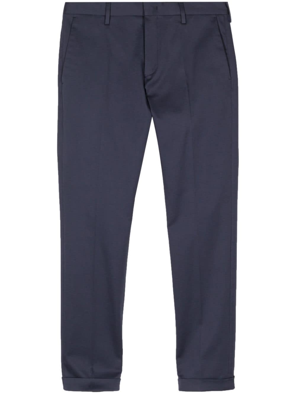 Paul Smith slim-cut organic cotton chino trousers - Blue von Paul Smith