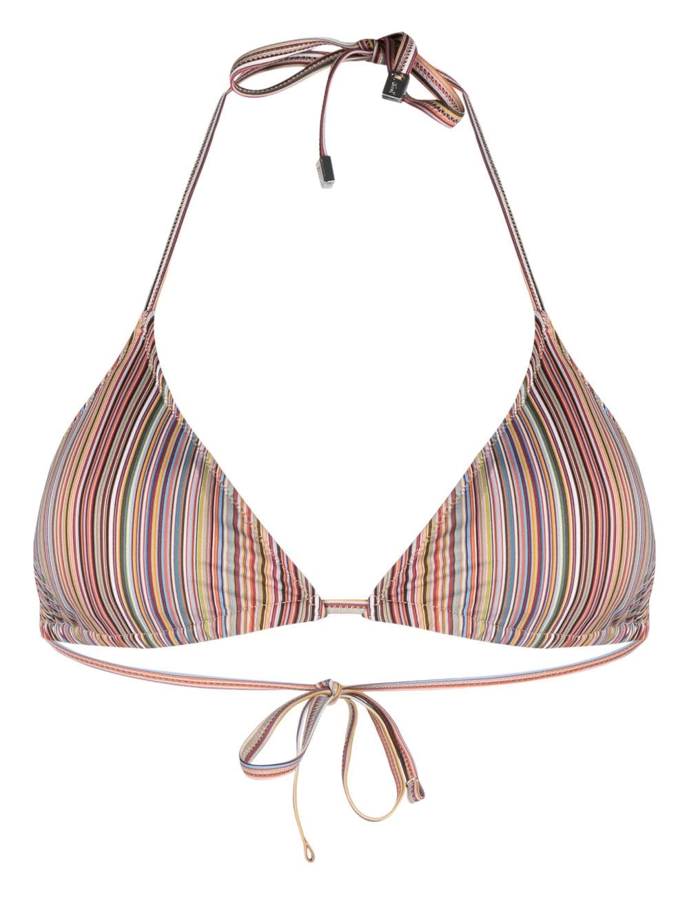 Paul Smith striped bikini top - Yellow von Paul Smith