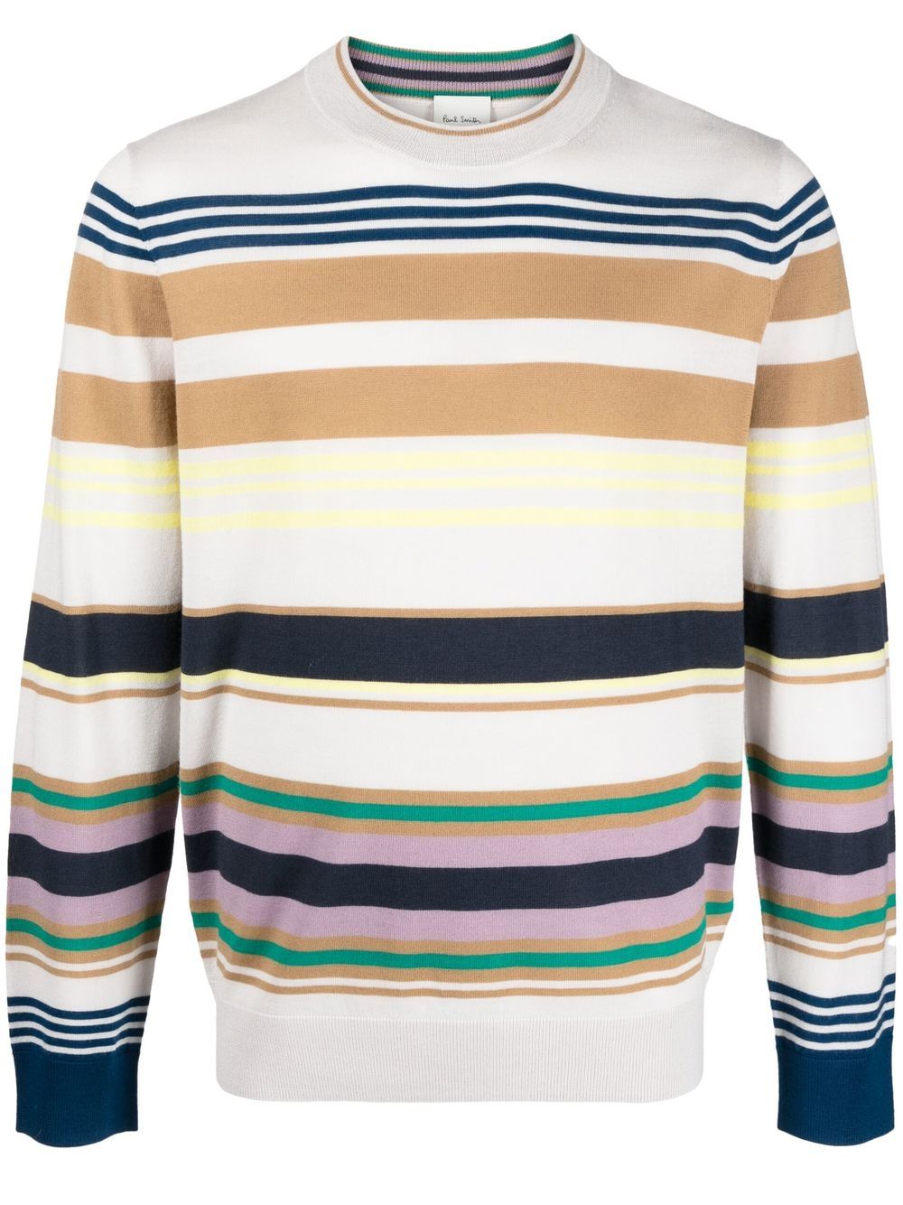 Paul Smith striped merino jumper - Neutrals von Paul Smith