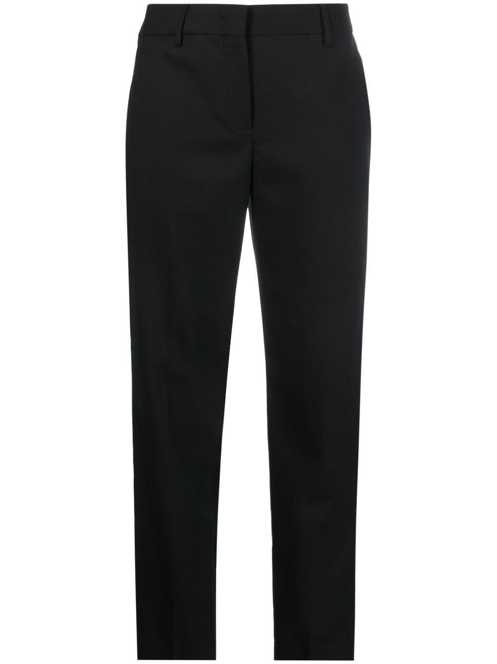 Paul Smith tailored-cut tapered-leg trousers - Black von Paul Smith
