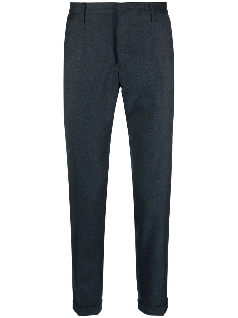 Paul Smith tapered-leg wool chinos - Blue von Paul Smith