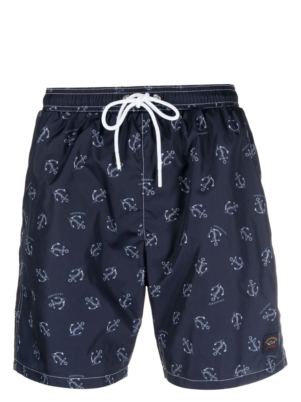 Paul & Shark Save The Sea graphic-print swim shorts - Blue von Paul & Shark