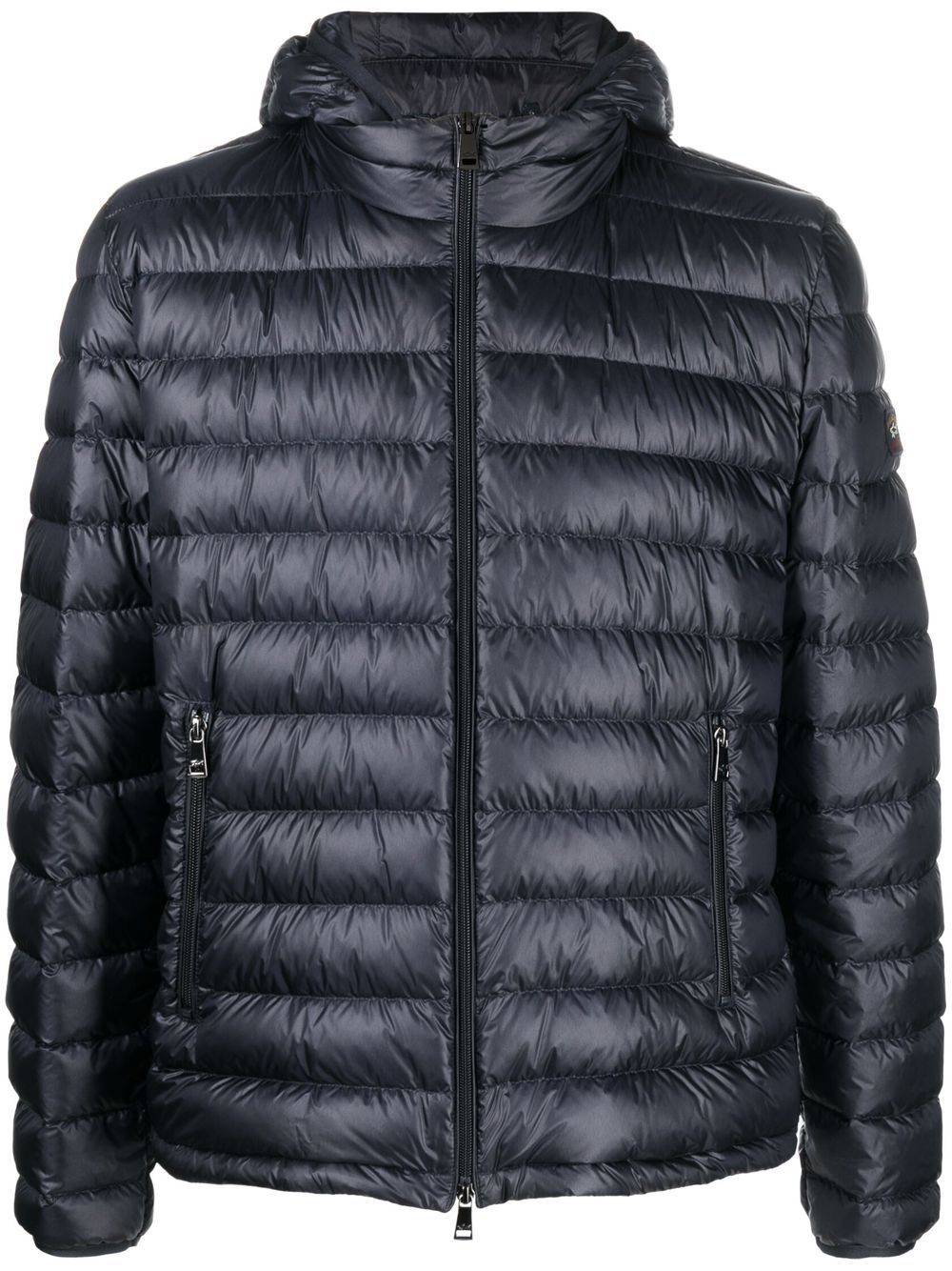 Paul & Shark Ultralight hooded quilted jacket - Blue von Paul & Shark