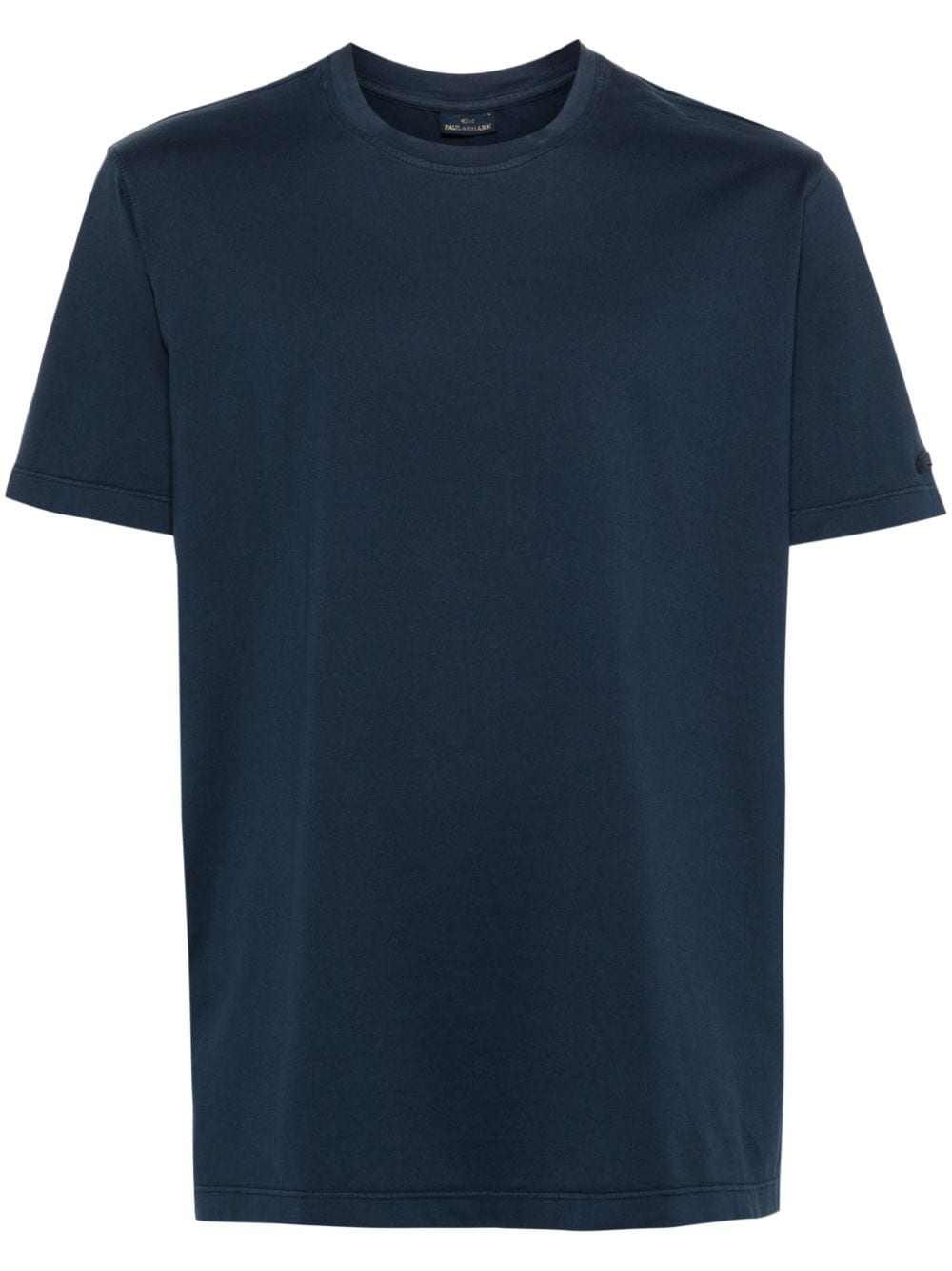 Paul & Shark crew-neck cotton T-shirt - Blue von Paul & Shark