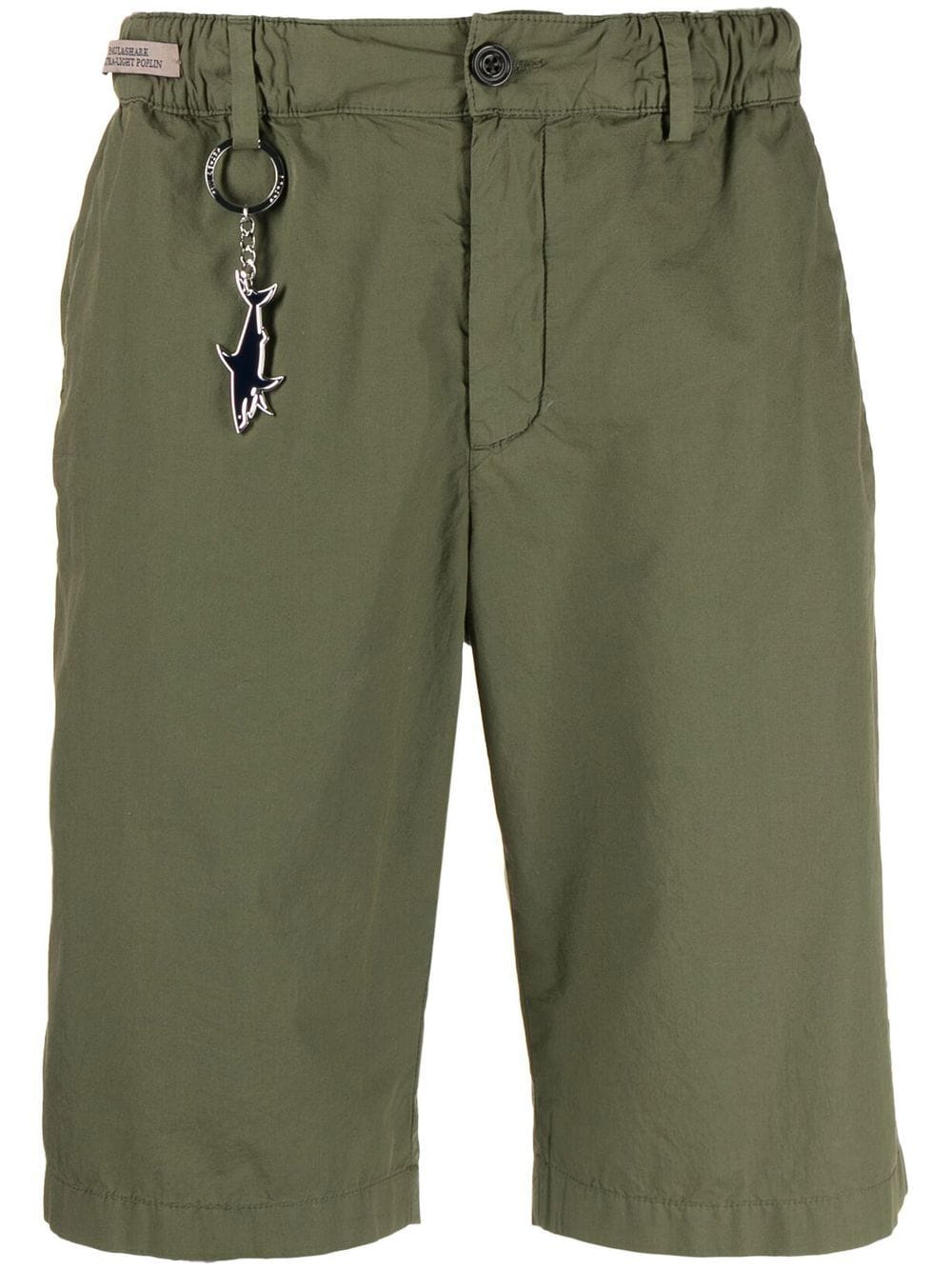 Paul & Shark elasticated-waistband chino shorts - Green von Paul & Shark