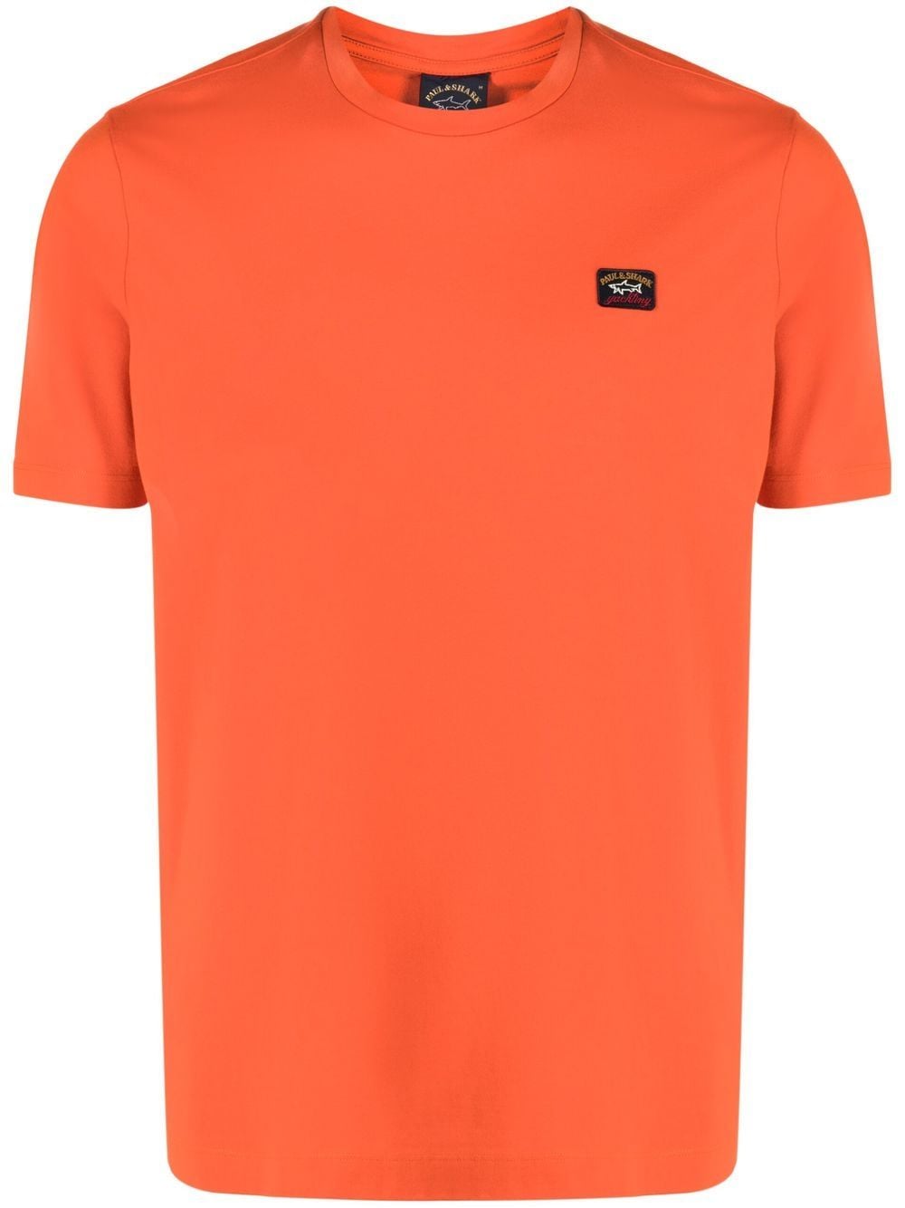 Paul & Shark embroidered logo T-shirt - Orange von Paul & Shark
