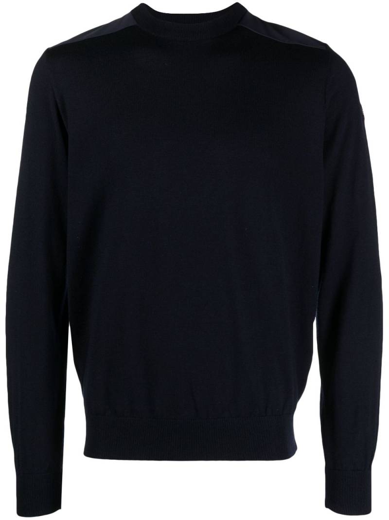 Paul & Shark knitted virgin wool sweater - Blue von Paul & Shark